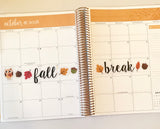 T171 || Fall Break Week Cover Stickers