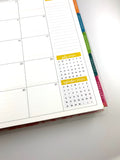 T76 || 2024-2025 Corner Calendar Stickers