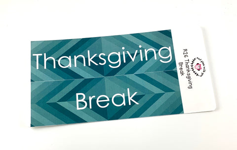 R26 || Retro Thanksgiving Break Full Day Stickers
