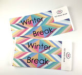 R29 || Retro Winter Break Full Day Stickers