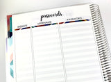 R32 || Retro Passwords Log Stickers