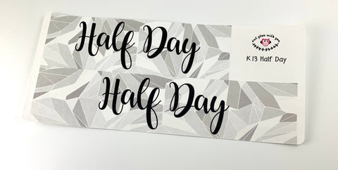 K13 || Kaleidoscope Half Day Full Day Stickers