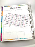 K04 || Kaleidoscope Teacher Planner Sticker Set