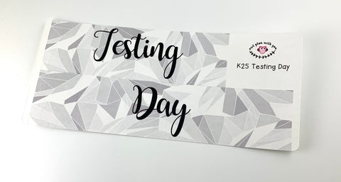 K25 || Kaleidoscope Testing Day Full Day Stickers