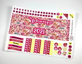 T98 || February Floral Monthly Kit