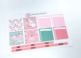 HP04 || April Floral Happy Planner Teacher Kit