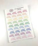 A33 || Hand-Lettered Virtual Learning Stickers