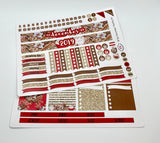 HP12 || December Gingerbread Happy Planner Teacher Kit