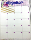 TS07 || Purple Floral Simplified Monthly Kit